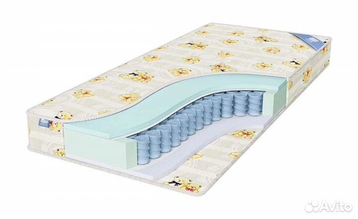 Детская кроватка домик двухъярусная