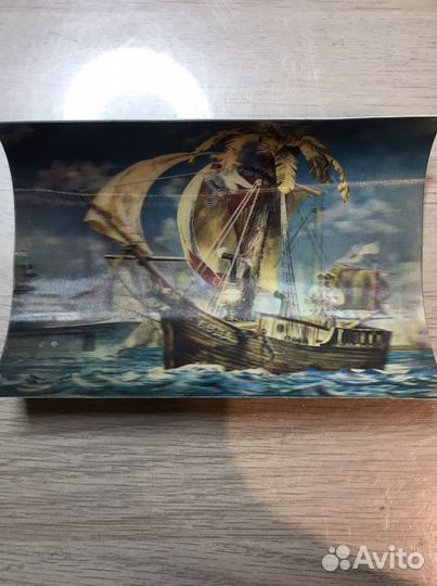 Стерео Открытки, картина, календарик СССР