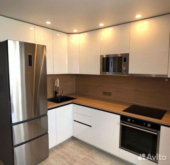 Кухня мдф \ эмаль