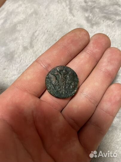 Деньга 1745 г