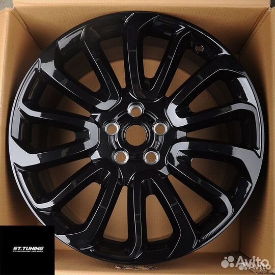 21диски для Range Rover черный глянец