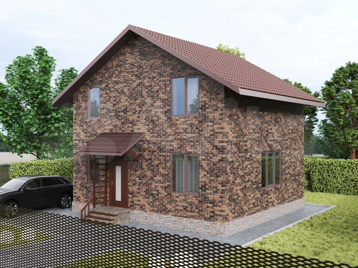 Дом 128 м² на участке 4 сот.