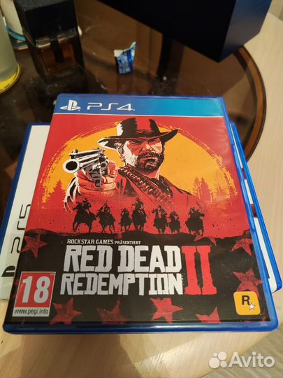 Red dead redemption 2 ps4 диск