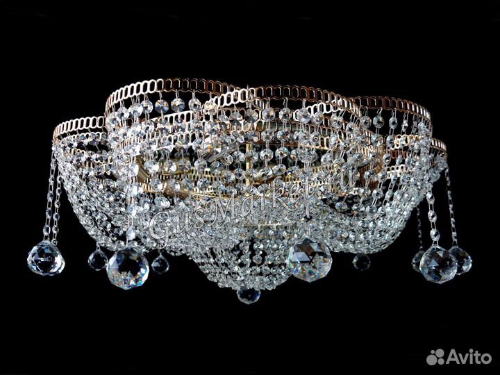 Люстра хрустальная 