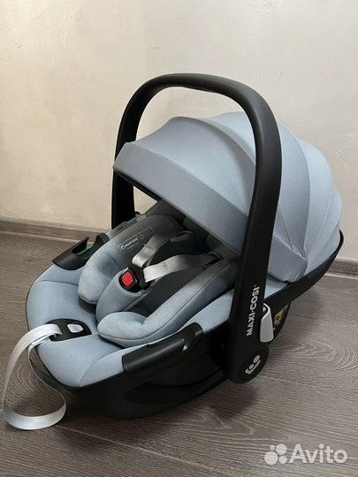 Автолюлька maxi cosi pebble 360 essential grey