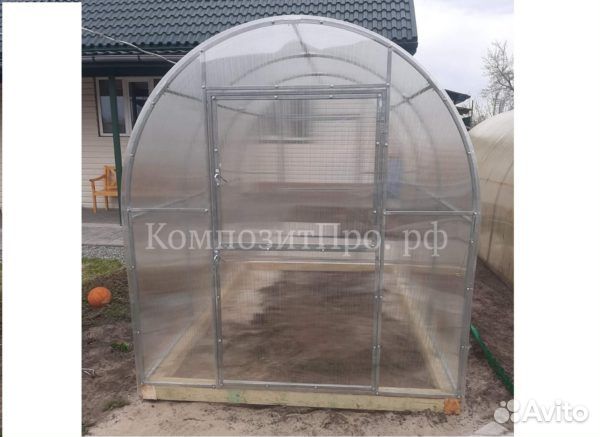 Теплица Усиленная 2х6 Комфорт
