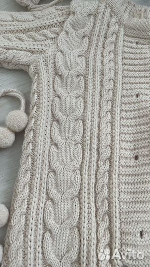 Комбинезон детский + шапка + пинетки