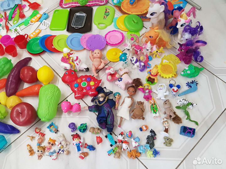 Детские игрушки пакетом для девочки