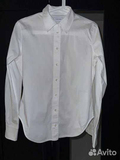 Белая рубашка Calvin Klein