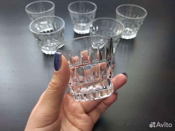 Стопки хрустальные СССР