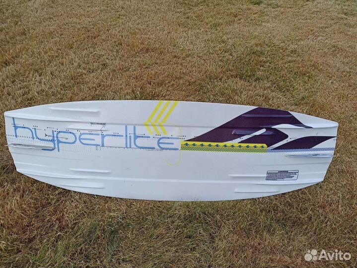 Вейкборд Hyperlight с креплениями Liquid Force