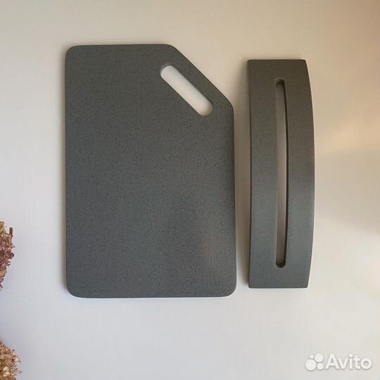 Набор разделочных досок из камня