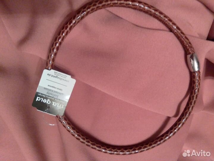 Кожаный браслет Lizageld