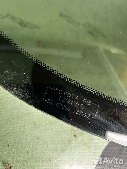 Форточка задняя левая купе toyota rav 4 xa20