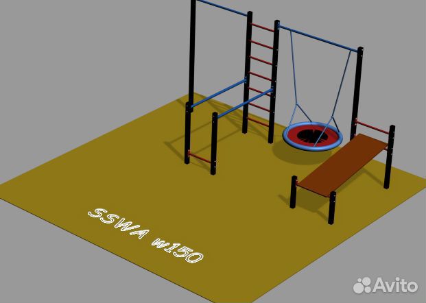 Воркаут площадка sswa 150 для взрослых и детей