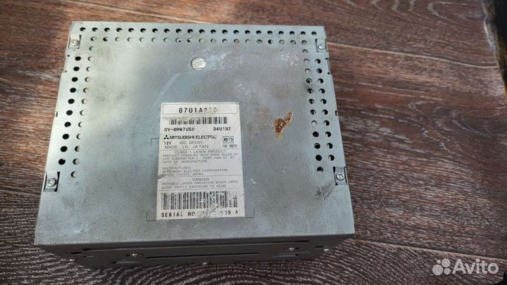 Штатная магнитола mitsubishi lancer 10