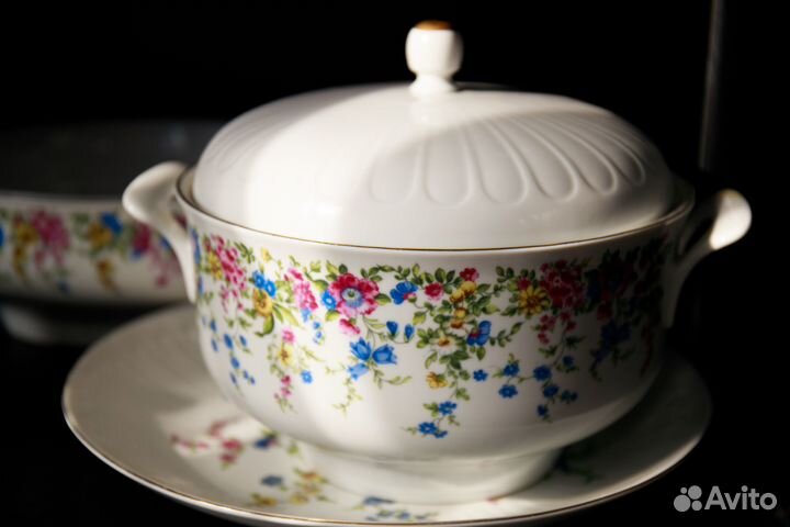 Столовый сервиз ГДР Henneberg porzellan 32п