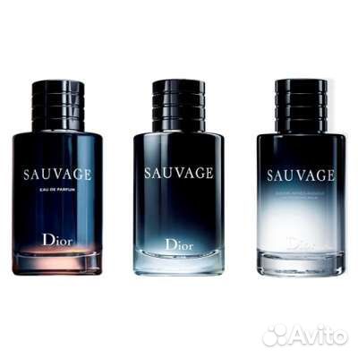 Набор духов Sauvage dior духи мужские