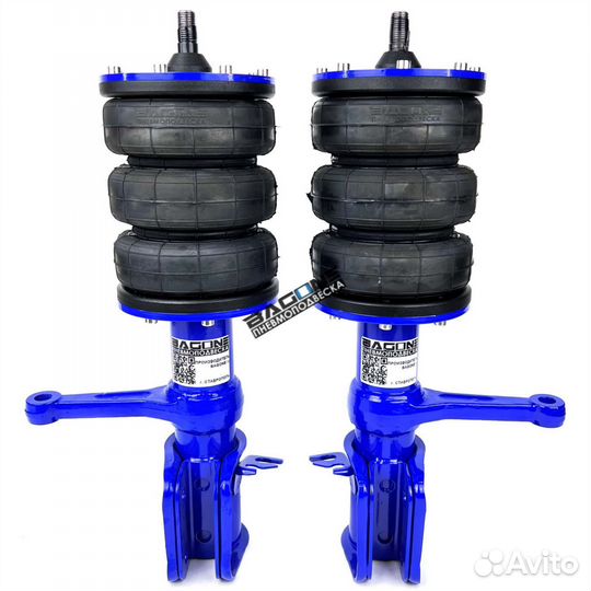 Комплект пневмоподвески ваз2108-2190(рко) 2контура