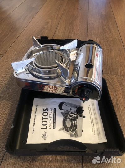 Газовая портативная плита Керамик TR-350