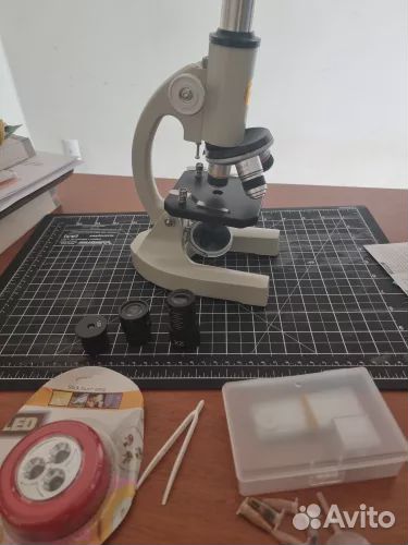 Микроскоп 64х-1200х, расширенная комплектация