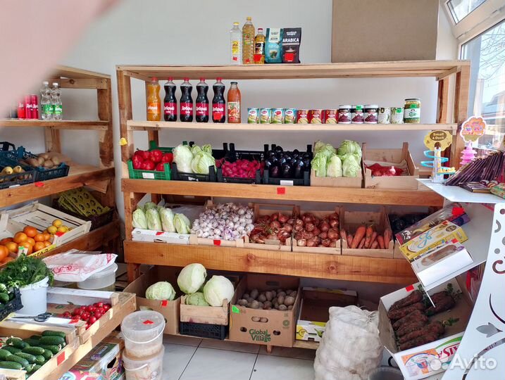 Магазин фрукты и овощи