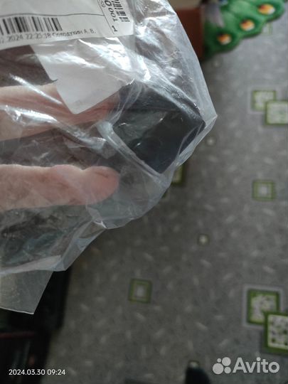 Подсветка порога в левое зеркало Peugeot 3008