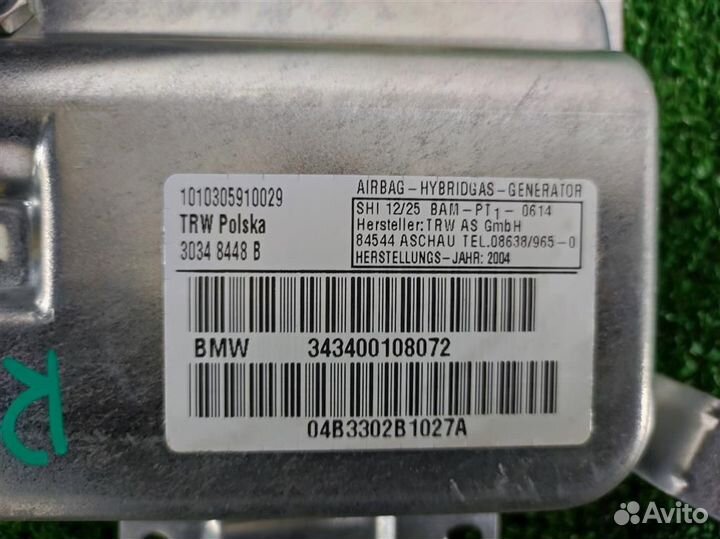 Подушка безопасности в дверь правая BMW X3 (E83)