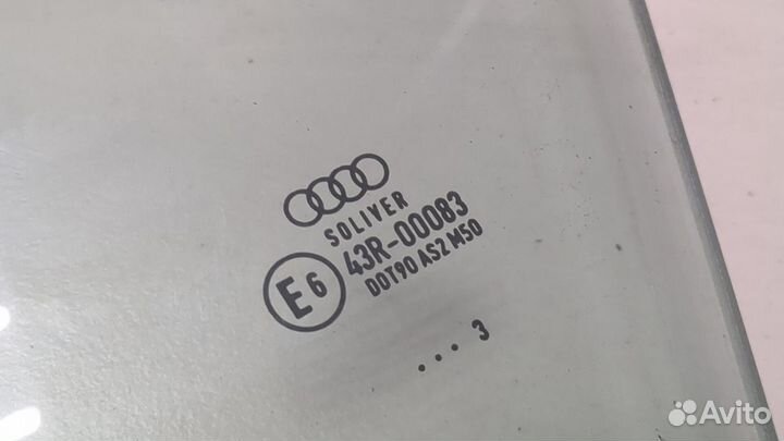 Стекло боковой двери Audi A6 (C7), 2013