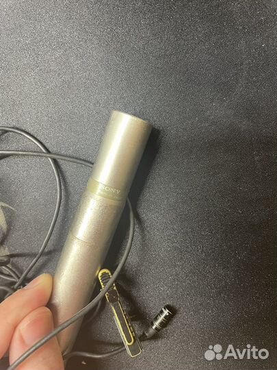 Sony ecm77b петличный микрофон