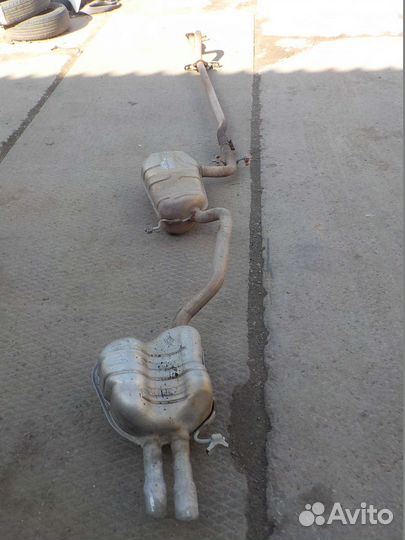 Глушитель volkswagen jetta 6