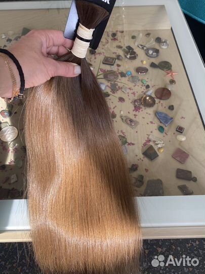 Волосы натуральные срез 50