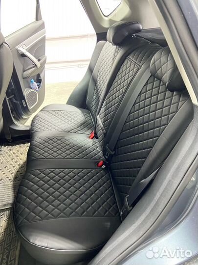 Автопилот чехлы Hyndai Solaris 1 (10-16)