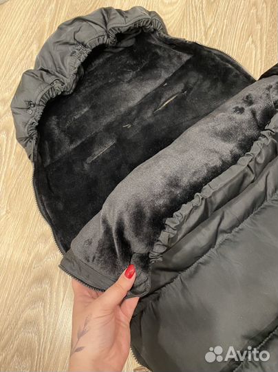 Зимний конверт в коляску