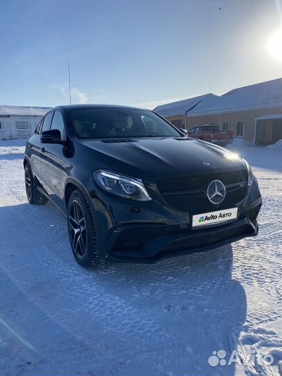 Mercedes-Benz GLE-класс AMG Coupe 5.5 AT, 2015, 118 000 км