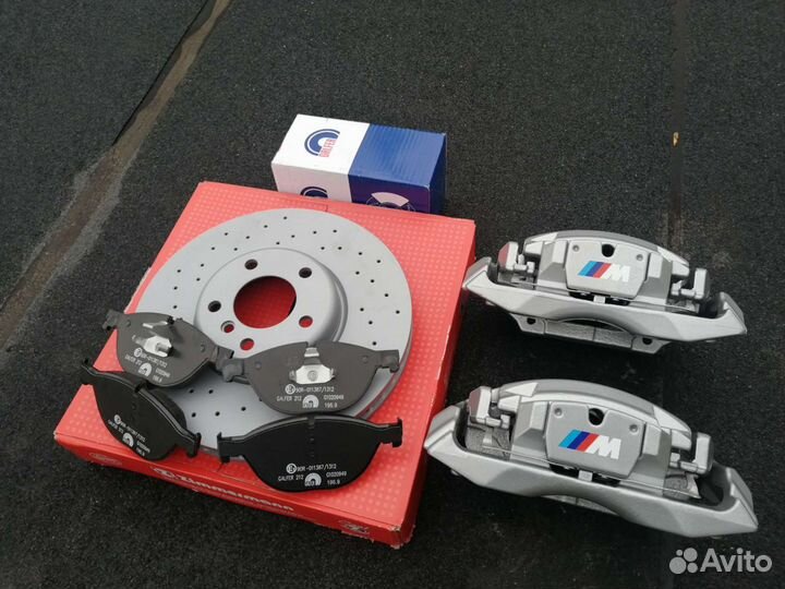 Суппорта передние комплект bmw f10 f25 f26 f01 е53