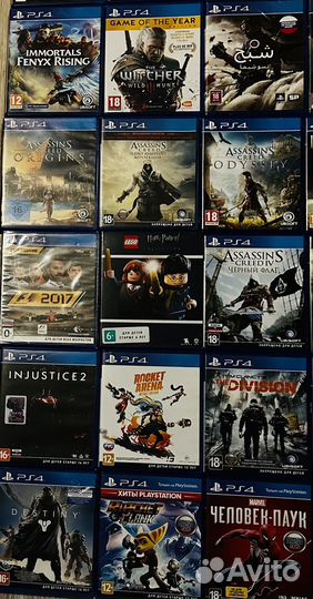 Игры ps4