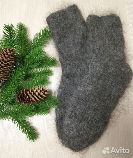 Носки пуховые оптом Козий пух Ручная работа