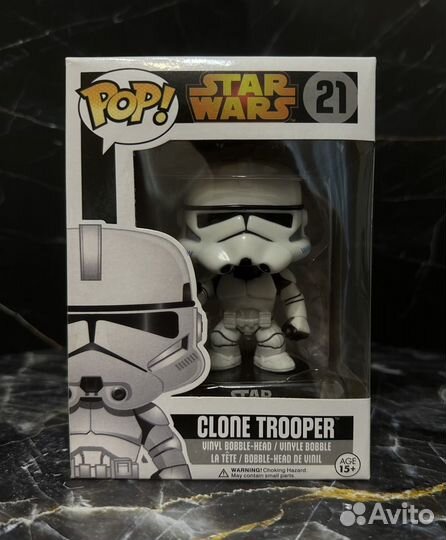 Funko Pop Star Wars Clone Trooper Клон 21