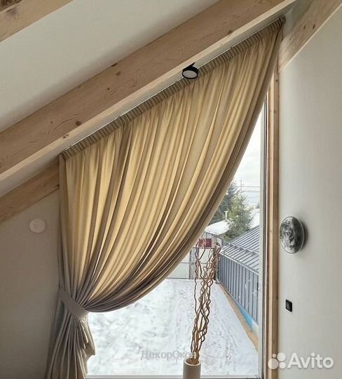 Шторы. Выезд дизайнера. Установка карнизов