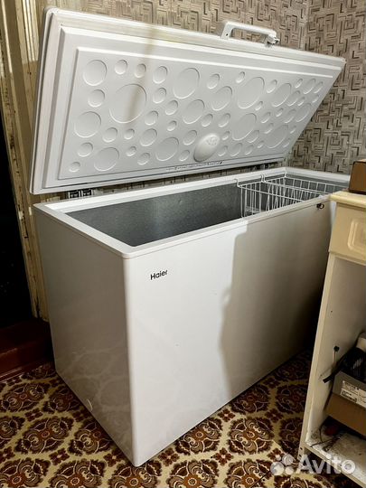 Морозильный ларь haier hce519r