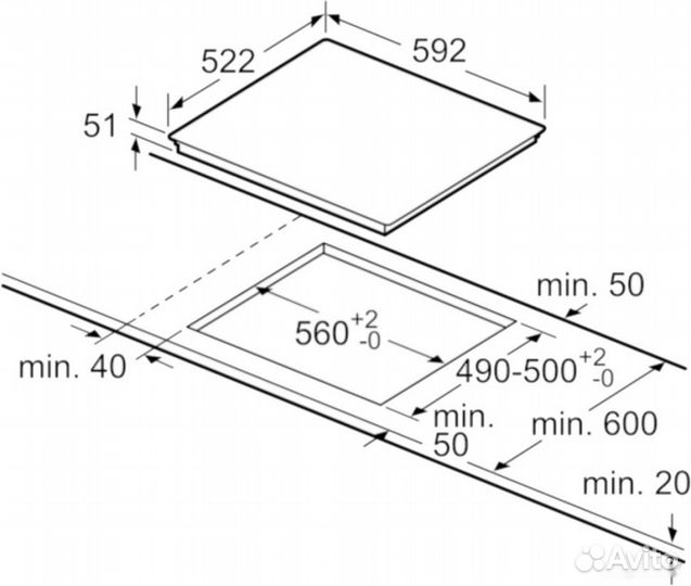 Варочная панель Bosch PVS651FC5E