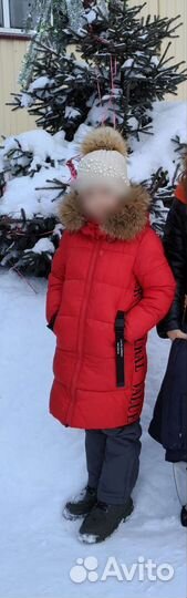 Пуховик для девочки