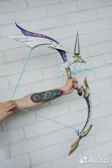 Лук Амоса из Genshin Impact, 3D-печать