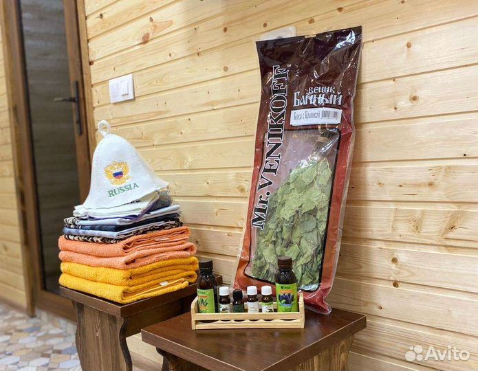 Настоящая русская баня на дровах с мангалом