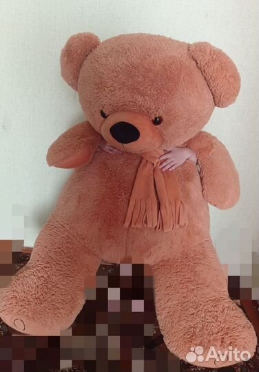 Большая мягкая игрушка медведь