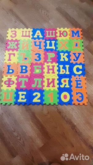 Пазлы коврик мягкий