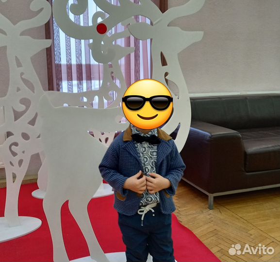 Пиджак для мальчика 92-98