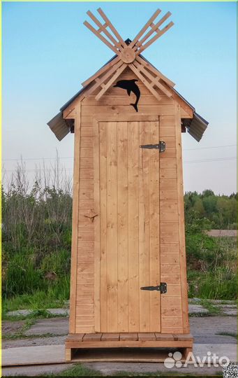 Уличный туалет с установкой SUN339