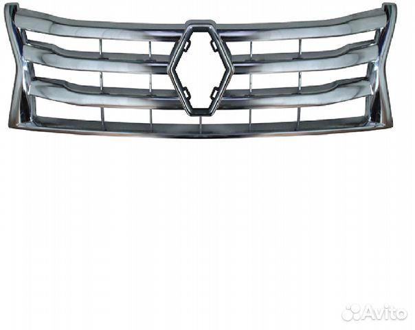 Решетка радиатора Renault Daster 10-15 хром